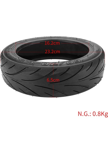 Max G30/G30D G30LP Elektrikli Scooter 10 Inç 60/70-6.5 Ön ve Arka Dış Lastik Otomatik Olarak Onarılır (Yurt Dışından)