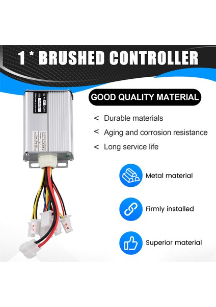 Elektrikli Bisiklet Bisiklet Fırçalı Kontrol Cihazı 36V 1000W Scooter Fırça Dc Motor Hızı (Yurt Dışından)