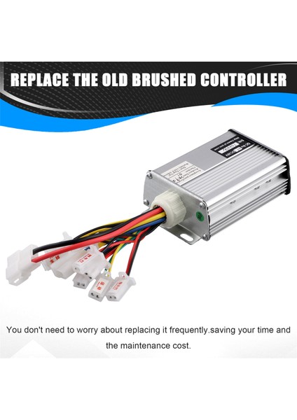 Elektrikli Bisiklet Bisiklet Fırçalı Kontrol Cihazı 36V 1000W Scooter Fırça Dc Motor Hızı (Yurt Dışından)