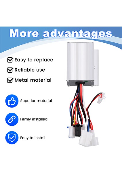 Elektrikli Bisiklet Bisiklet Fırçalı Kontrol Cihazı 24V 250W Scooter Fırça Dc Motor Hızı (Yurt Dışından)