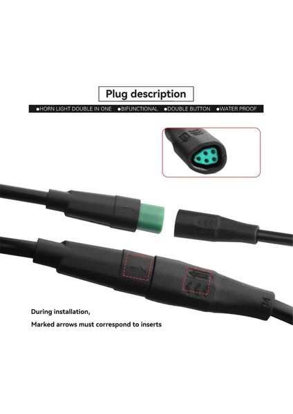 Elektrik 1t1 Kablo Motor Ekran Bağlantısı 1280MM M410 M500 M510 M600 M560 M800 M820 Için (Yurt Dışından)