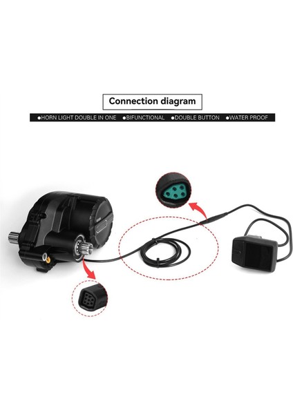 Elektrik 1t1 Kablo Motor Ekran Bağlantısı 1280MM M410 M500 M510 M600 M560 M800 M820 Için (Yurt Dışından)