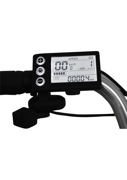 24V 36V 48V 60V S866 Kontrol Paneli Gösterge Paneli Elektrikli Bisiklet LCD Ekranı E-Bisiklet Scooter Için (Sm Fiş 5pın) (Yurt Dışından)