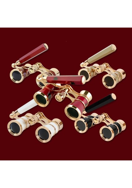 Optik Bk9 Opera Gözlükleri Hafif Kompakt 3x Müzik Konser Teleskobu Ayarlanabilir Saplı Uzatılabilir Cep Dürbünü Kadın (Yurt Dışından) fiyatları