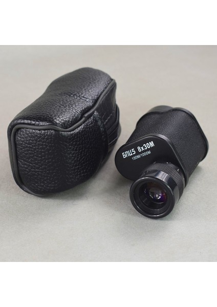 Dürbün Baigish 8X30 Monoküler Teleskop Gece Görüş Avcılık Konser Kapsamı Yüksek Kaliteli Askeri Mini Saplı Taşınabilir Spor (Yurt Dışından)
