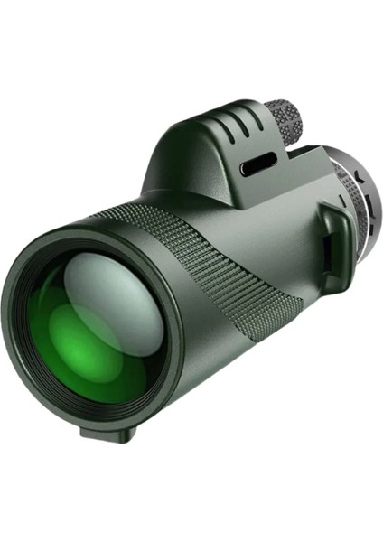 Uzaktan Taşınabilir Monoküler Teleskop 80 * 100 Yüksek Çözünürlüklü Akıllı Telefon Standı ve Tripod Dürbünlü Yüksek Büyütme (Yurt Dışından)