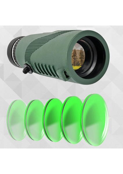 Yürüyüş Teleskobu Su Geçirmez 8x Monoküler Teleskop Açık Hava Seyahat Kuş Gözlem Konserleri Lens Taşınabilir Elde Taşınabilir (Yurt Dışından) modelleri