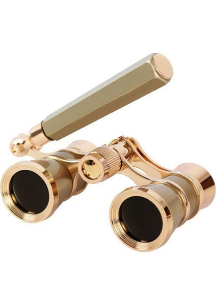 Optik Bk9 Opera Gözlükleri Hafif Kompakt Vintage Dürbün Teleskop Uzatılabilir Ayarlanabilir Saplı Cep Dürbünü Çocuklar (Yurt Dışından)