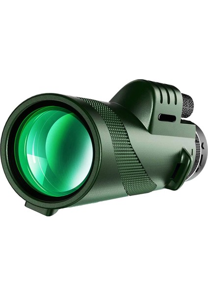 80X100 Hd Monoküler Teleskop 8000M Uzun Menzilli Zoom Bak4 Prizma Teleskop Tripodlu/tripodsuz Telefon Klipsi Avcılık Açık Hava Kampı (Yurt Dışından)