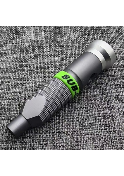 Mini Alüminyum Alaşımlı Tornavida Kolu 6.35MM Hassas 1/4 "bitler Rahat Çok Fonksiyonlu Onarım Açık Aletler (Yurt Dışından)