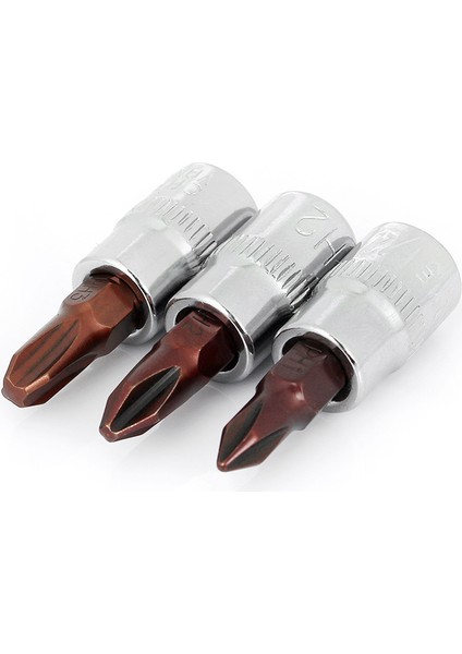 Adet Phillips Pozidriv Tornavida Uçları 1/4 Inç Sürücü Soket El Aletleri Ph1 Ph2 Ph3 Pz1 Pz2 Pz3 (Yurt Dışından) fırsatları