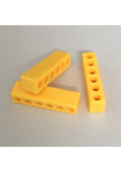 10 Adet/torba 6 Delik Tornavida Deliği 4mm Tornavida Uçları Hex Shank Bit Tutucu Plastik Kafa Saklama Kutusu Aracı (Yurt Dışından)