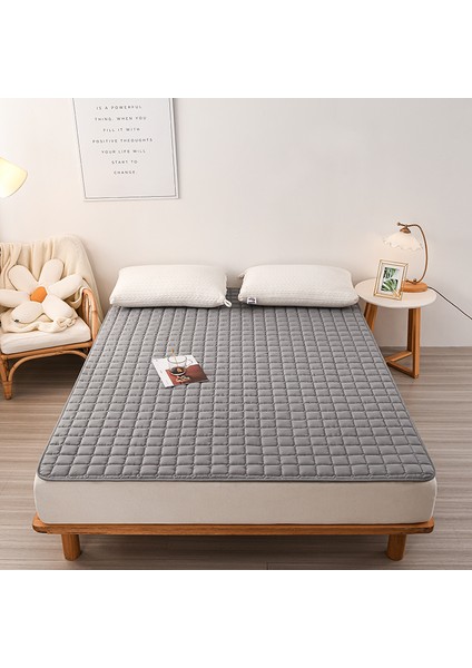 Anti-Stress Uyku / Yatak Pedi 90 × 200 cm Gri (Yurt Dışından)