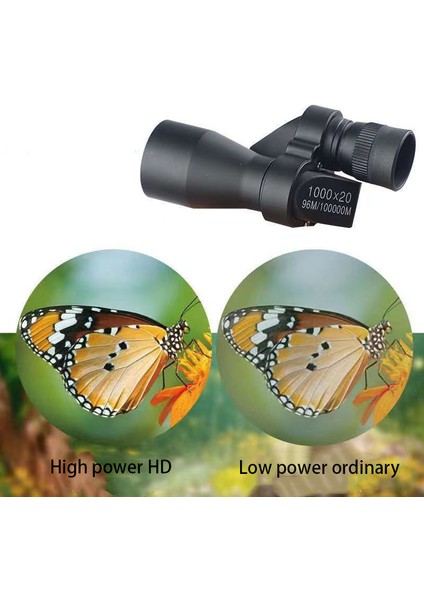 Taşınabilir Hd Gece Görüşlü Mini Cep Monoküler Teleskop Yüksek Büyütme Yakınlaştırma Açık Hava Balıkçılık Teleskobu Avcılık Kamp Için (Yurt Dışından)