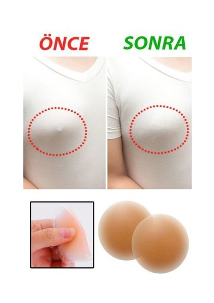 Yeni Estevia Dp Göğüs Ucu Kapatan Silikon Company