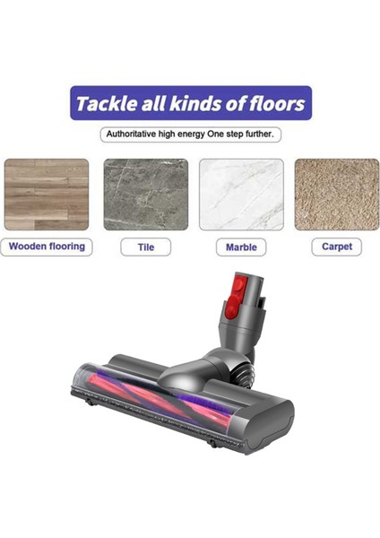 V7 V8 V10 V11 V15 Motor Yüksek Torklu Vakum Temizleyici Doğrudan Tahrikli Silindir Zemin Için Türbin Fırçası (Yurt Dışından) modelleri