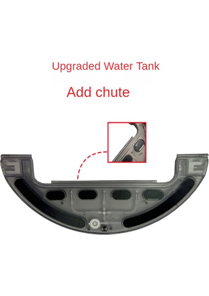 L10PLUS Z10PRO D10S Plus Robot Süpürge Için Sürgülü Elektrik Kontrollü Su Tankı Yedek Parçaları (Yurt Dışından) modelleri