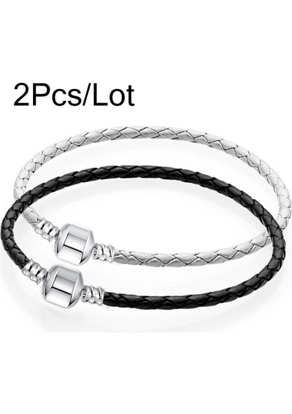 18Cm Tarzı No.22 Boyutu 2 Adetlot Rendy Deri Zincir Charm Bilezik Yılan Zincir Bileklik Bileklik Kadın Erkek Arkadaş Çocuklar Için Dıy Takı Yapımı (Yurt Dışından) fırsatları