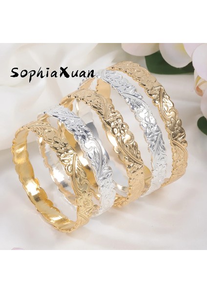Sl2261Go-65 Sophiaxuan Hawaii Bileklik Yeni Trend Tasarımcı Kadın Paslanmaz Çelik Takı Bohemian Moda Düz Renk Bilezik Parti (Yurt Dışından) fiyatları