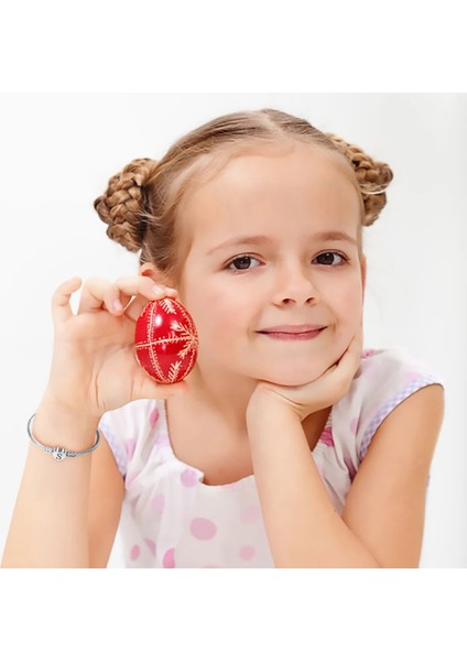 L Boyutu Sevimli Çocuklar Ilk Alfabe Harf Paslanmaz Çelik Çocuk Takı Manşet Kalp Charm Bilezik Küçük Kız (Yurt Dışından) modelleri