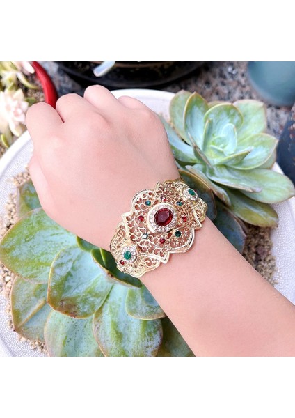 60Mm Tarzı Xy1748Gold Sunspicems Moda 18K Altın Rengi Cezayir Fas Bileklik Manşet Bilezik Kadınlar Için Arapça Gelin Düğün Takısı Festivali ler (Yurt Dışından) fırsatları