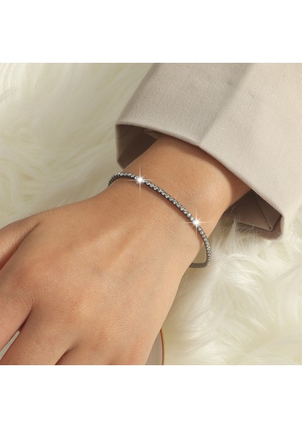 Jb3132R 1 Adet Bayanlar Şeffaf Parlak Kristal Bilezik 27 Renk Tam Taklidi Elastik Bilezik Kadın Bileklik Bilezik (Yurt Dışından) fırsatları