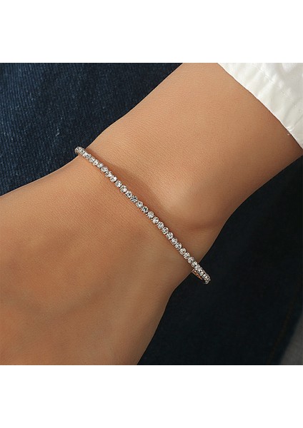 Jb3132R 1 Adet Bayanlar Şeffaf Parlak Kristal Bilezik 27 Renk Tam Taklidi Elastik Bilezik Kadın Bileklik Bilezik (Yurt Dışından) indirimleri