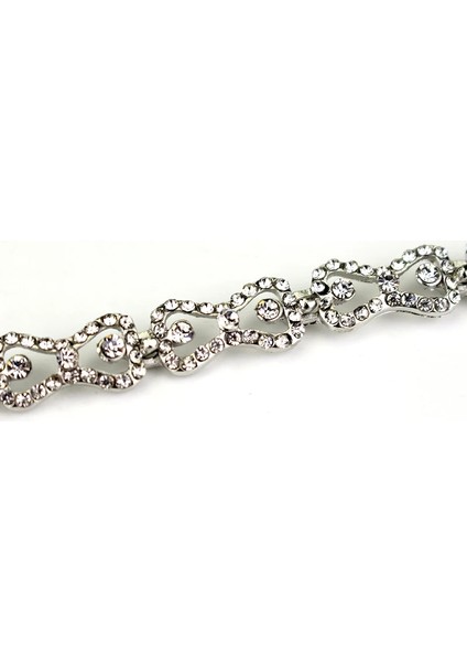 Altın Moda Rhinestone Charm Bilezik Takı The Vampire Diaries Klaus Caroline Forbes Bilezikler Kristal Yay Parlaklık Grirl Için (Yurt Dışından) modelleri