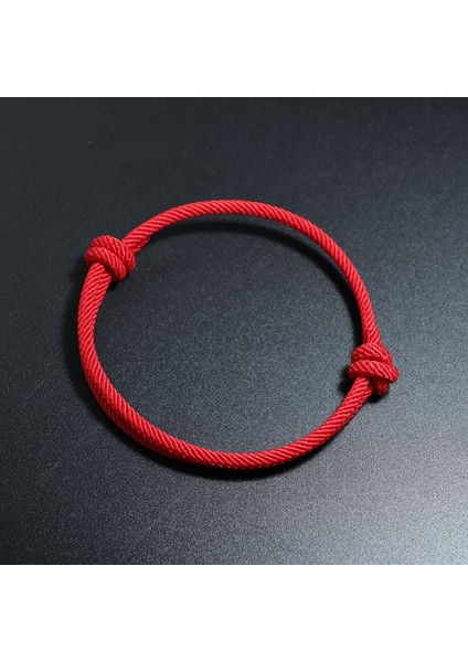 Kahverengi Minimalist 3Mm Milan Halat Bilezik Erkek Kadın Öğrenci Ayarlanabilir Örgülü Kırmızı Konu Bilezik Çift Bilezik En Iyi Arkadaşı Joias (Yurt Dışından) fiyatları