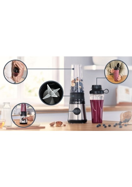 MMB2111M Series 2, Blender, VitaPower, 450 W, Stainless steel fiyatları