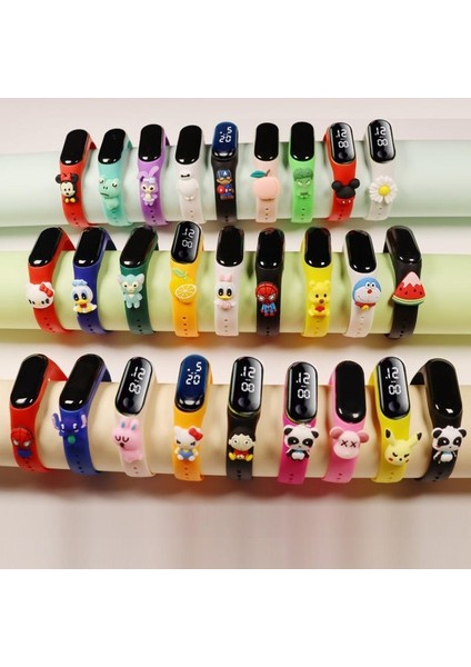 21 Trendy Fabrika Doğrudan Satış M3 Su Geçirmez Çocuk Bebek Spor Dokunmatik Ekran LED Saat (Yurt Dışından) fiyatları