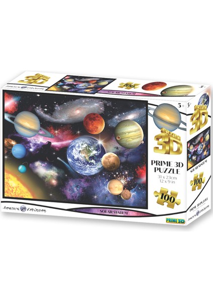 Solar Sistem Puzzle 100 Parça 10782