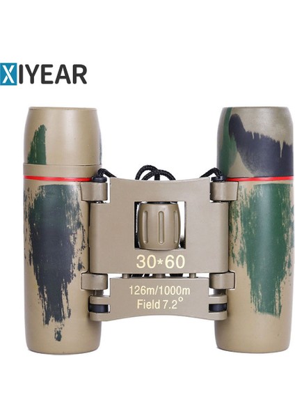 Profesyonel 30X60 Teleskop Mini Kompakt Katlanır Dürbün Hd Taşınabilir Çocuk Açık Hava Kuş Gözlemciliği Kamp Seyahat Hediyesi (Yurt Dışından) fiyatları