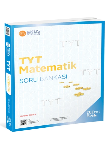 ÜçDörtBeş Yayınları TYT Matematik Soru Bankası