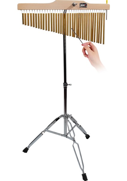 Ch-360ST Bar Chimes 36-Bar Çanı Perküsyon Aleti 36 Ton Standlı