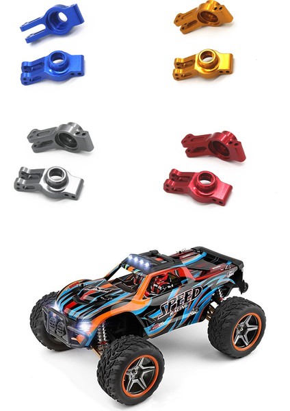 Metal Arka Hub Taşıyıcı Arka Saplama Aks Taşıyıcı Wltoys 104009 12402-A Rc Araba Yükseltme Parçaları Aksesuarları, Gri (Yurt Dışından) fiyatları