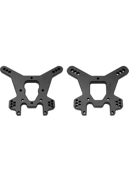 2 Adet Metal Şok Kulesi TKR5428 TKR5429 TKR5401 MT410 Tekno ET48.3 Rc Araba Yükseltme Parçaları Aksesuarları, Gümüş (Yurt Dışından)