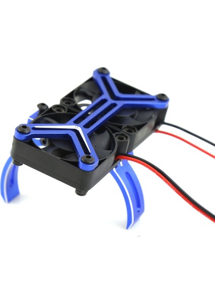 5687 56113 Motor Isı Emici Çift Soğutma Fanı Soğutucu 56-58MM 1/5 Traxxas Xmaxx Xrt Arrma Kraton Yükseltme Parçaları, Yeşil (Yurt Dışından)