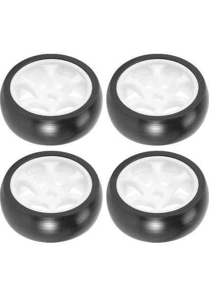4 Adet Sert Plastik Sürüklenme Lastiği Lastik Tekerlek Wltoys 284131 K969 K989 P929 Mini-Z Mini-Q Mini-D 1/28 Rc Araba Yükseltme Parçaları (Yurt Dışından)