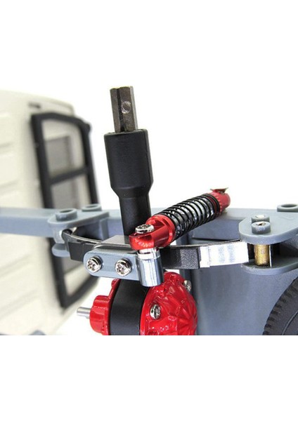 Metal Ön ve Arka Amortisör Montaj Sabit Braketi ile Wpl D12 1/10 Rc Araba Yükseltme Parçaları Aksesuarları, Sarı (Yurt Dışından)