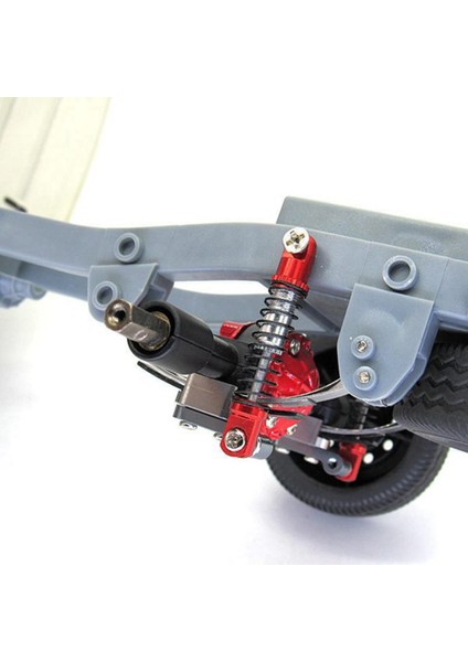 Metal Ön ve Arka Amortisör Montaj Sabit Braketi ile Wpl D12 1/10 Rc Araba Yükseltme Parçaları Aksesuarları, Sarı (Yurt Dışından)