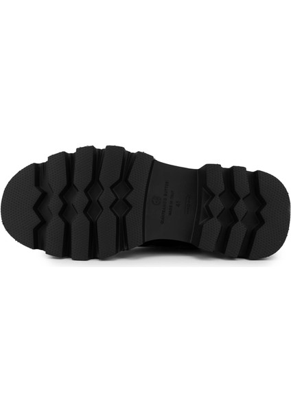 Erkek Deri Siyah Casual Ayakkabı 480 95001 Erk Ayk SK24-25 Nero fırsatları