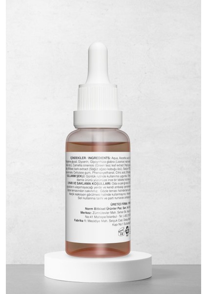 Vitamin C Serum 30ML Yüz Bakımı Etkili modelleri