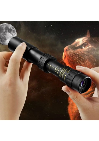 Fotoğrafçılık Için Hd Taşınabilir Uzun Menzilli Zoom Teleskobu Seyahat Için Monoküler Teleskop Gece Görüşü (Yurt Dışından) fırsatları
