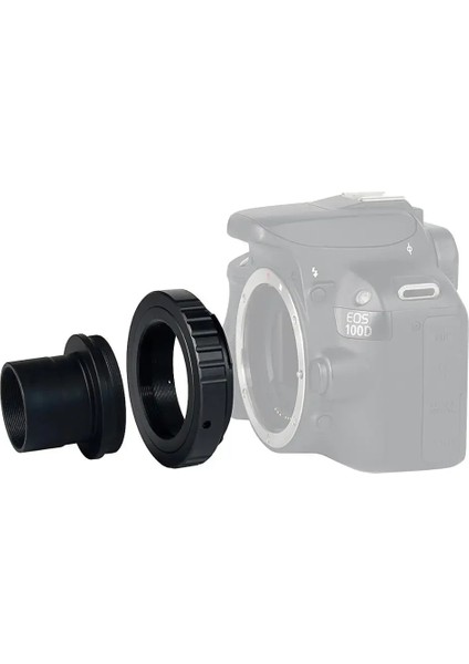 1.25'' Arayüz T2 / T Halka Adaptörü Canon Nikon Slr / Dslr Eos Ef Aı Kamera Lens Yuvası Astronomik Teleskop Fotoğrafçılığı (Yurt Dışından)