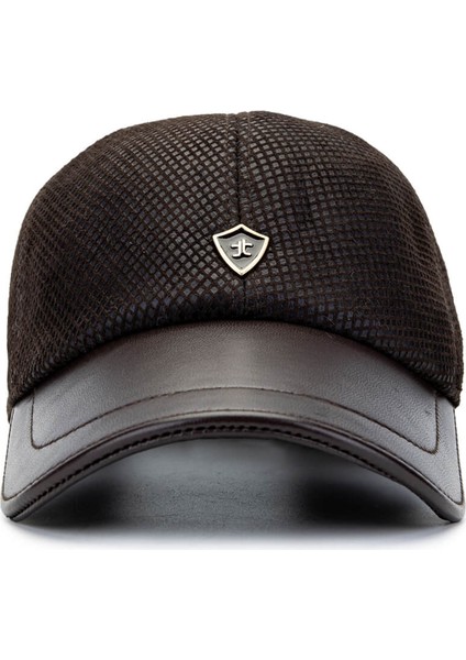 Erkek Deri & Tekstil Kahverengi Beyzbol Şapka 524 1124 Sapka SK24-25 Kahve fiyatları