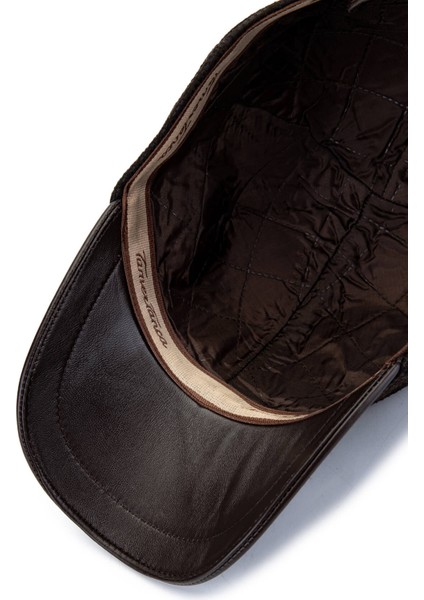 Erkek Deri & Tekstil Kahverengi Beyzbol Şapka 524 1124 Sapka SK24-25 Kahve indirimleri