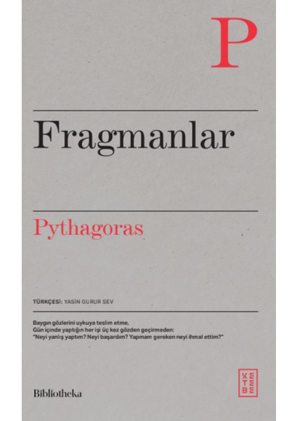 Fragmanlar - Pythagoras