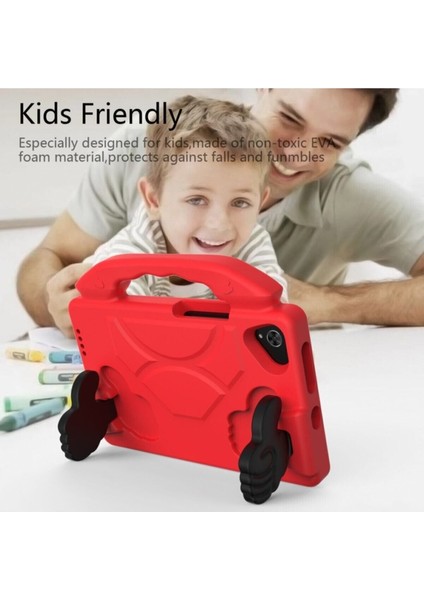 Huawei Matepad T10 / T10S Uyumlu Tablet Kılıfı Tutmalı Standlı Yumuşak Silikon Çocuk Kılıf fiyatları