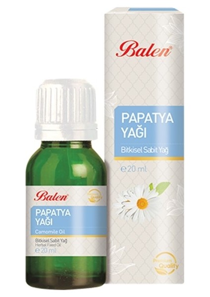 Papatya Yağı 20 Ml